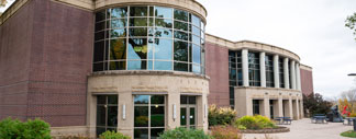 Exterior of basile hall