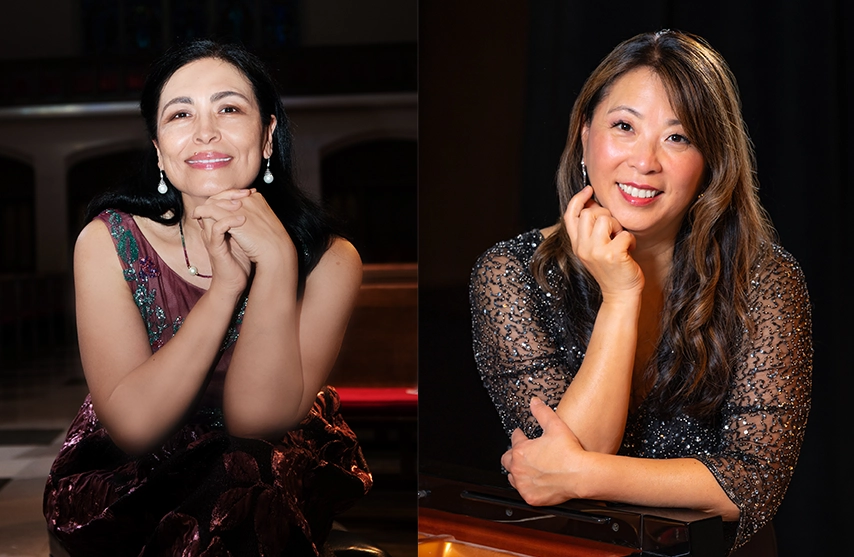 Kadisha Onalbayeva and SAU's Marian Lee headshots