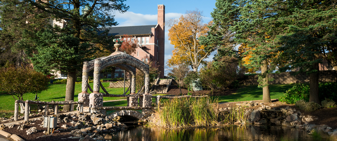 grotto on mount mercy campus