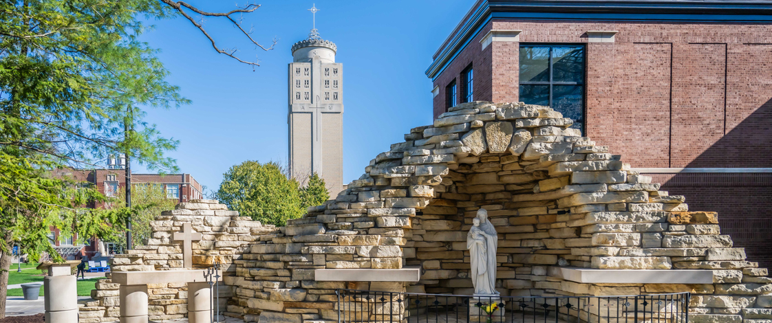 grotto on saint ambrose university