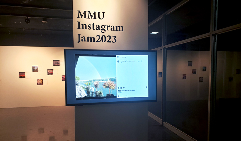 The gallery during last year's instagramjam event