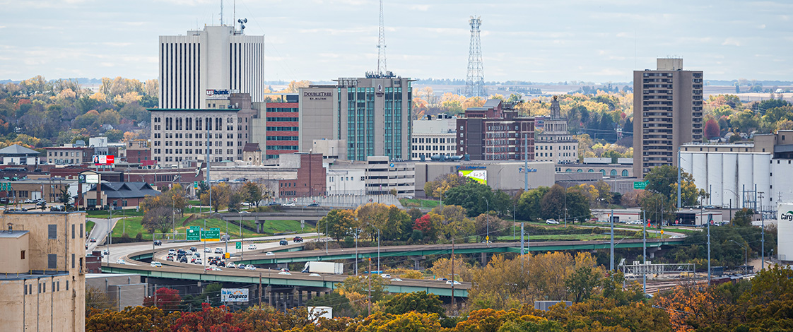 Cedar Rapids skyline