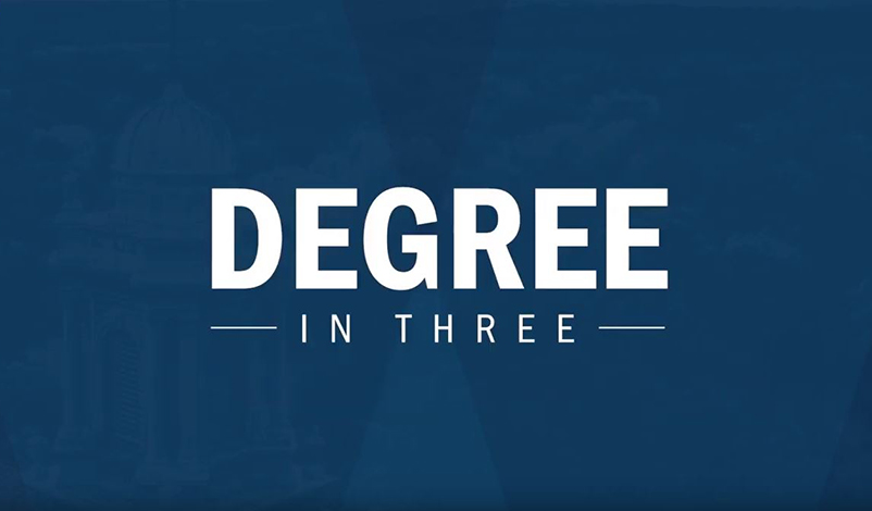 Degree in Three Video