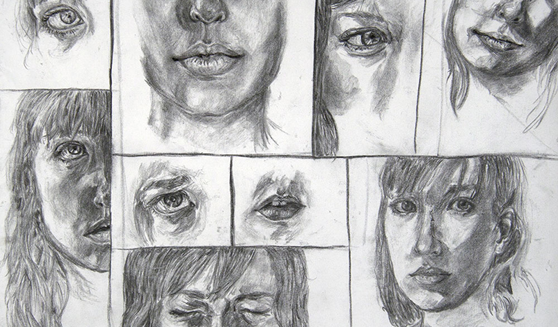 drawing student work
