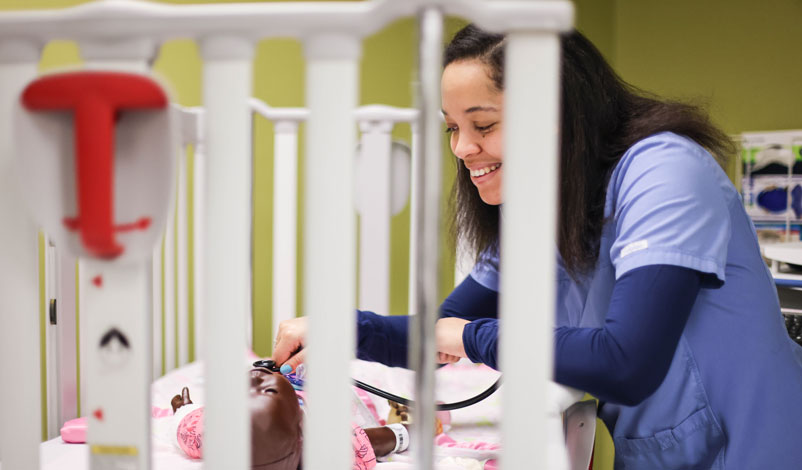 jada in nursing room