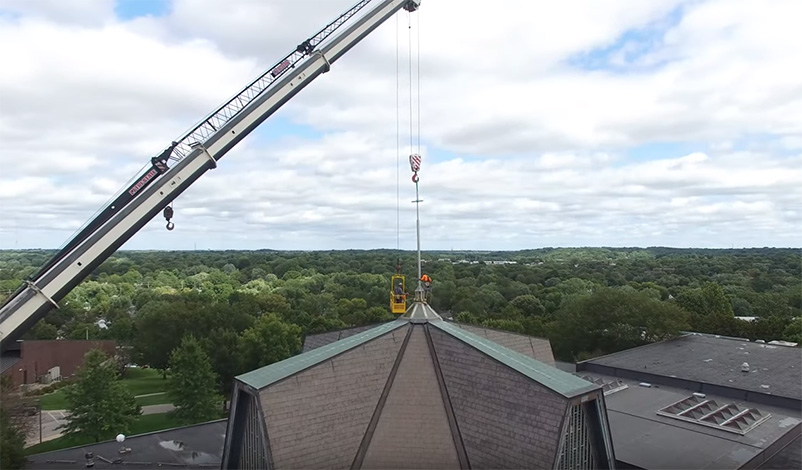 Spire Placement on Chapel