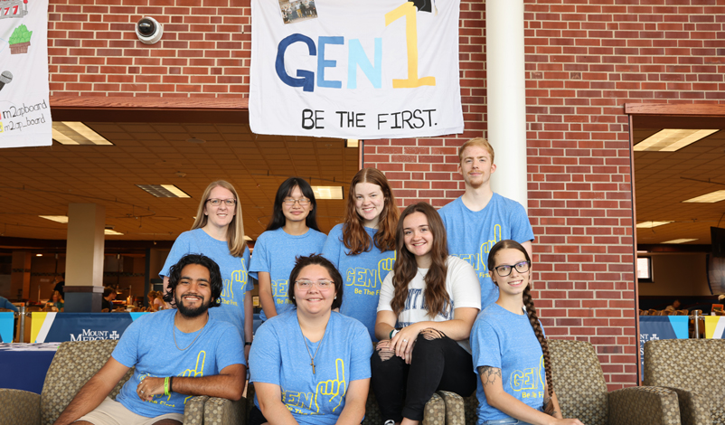 Gen 1 students posing together