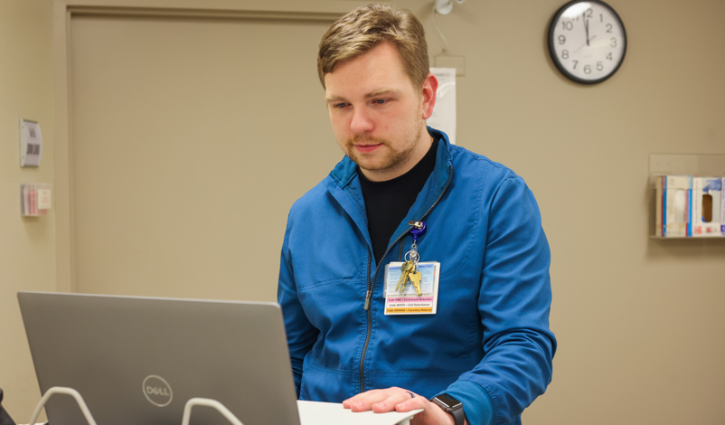 jacob bochert working at Mercy Medical Center in Cedar Rapids