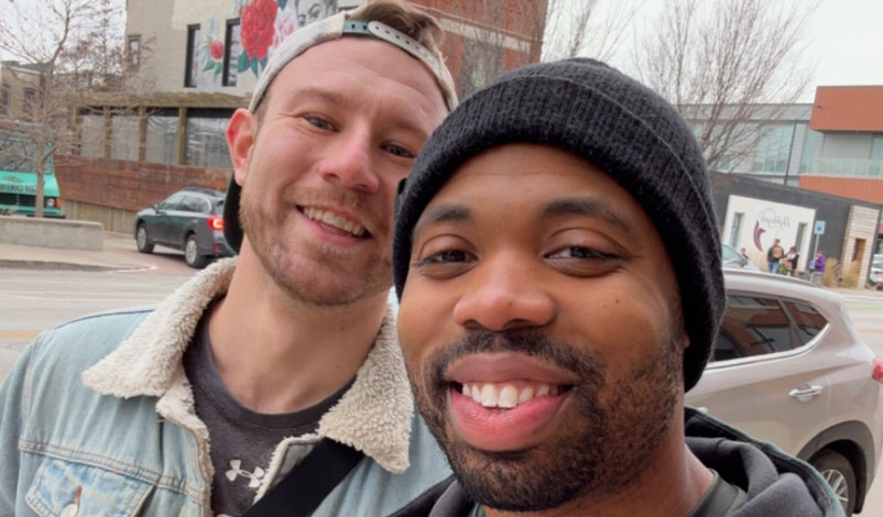 Damitri and his partner