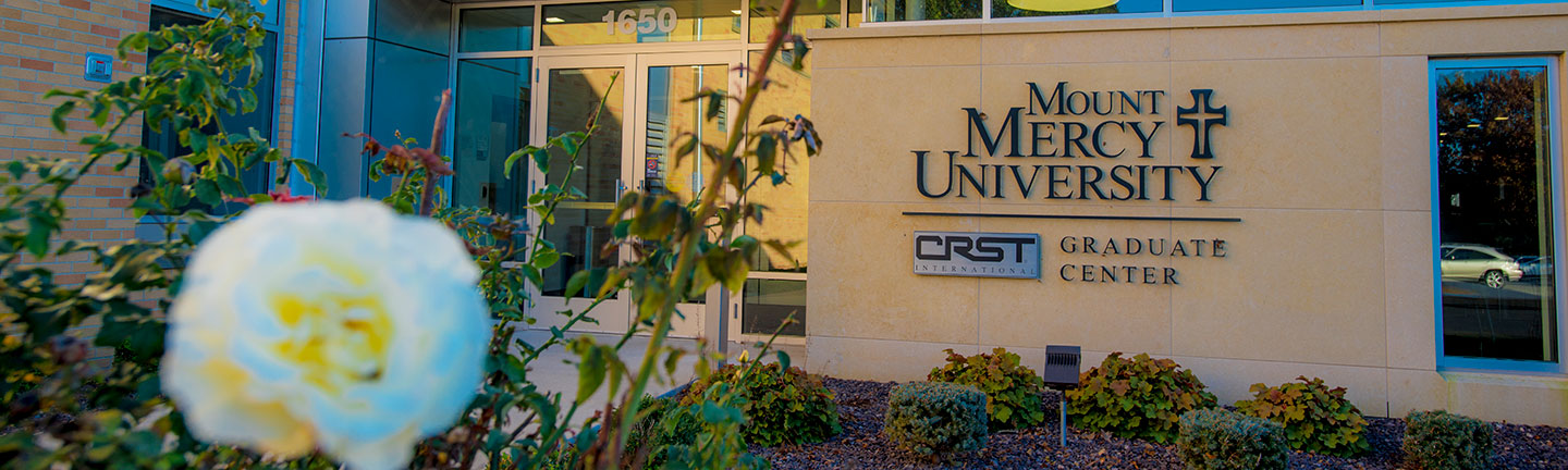 The outside of the CRST International Graduate Center