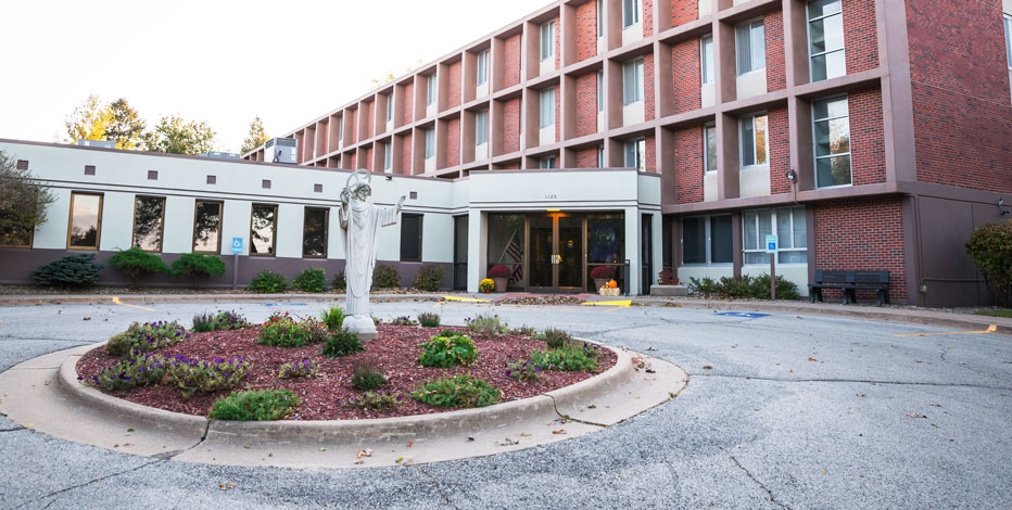 Sacred heart exterior building