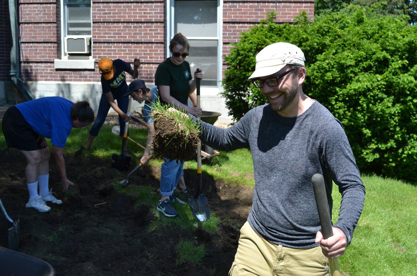 Rain Garden Installation